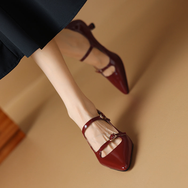 HG207-Elina Leather Works-Women's Genuine Leather Shoes
