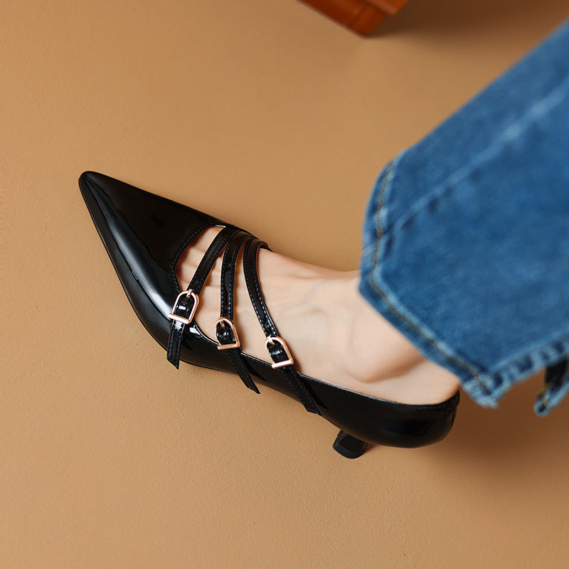 HG209-Elina Leather Works-Women's Genuine Leather Shoes