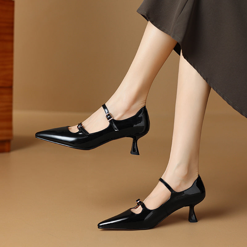 HG207-Elina Leather Works-Women's Genuine Leather Shoes