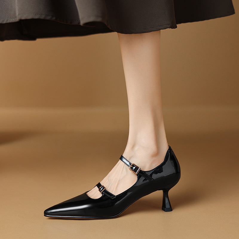 HG207-Elina Leather Works-Women's Genuine Leather Shoes