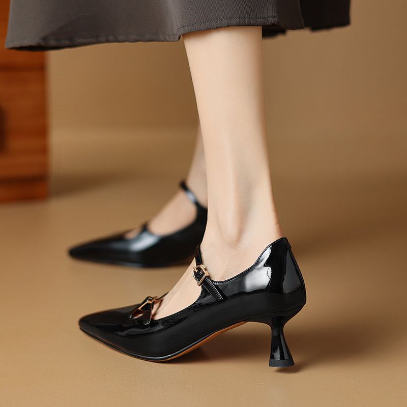 HG207-Elina Leather Works-Women's Genuine Leather Shoes