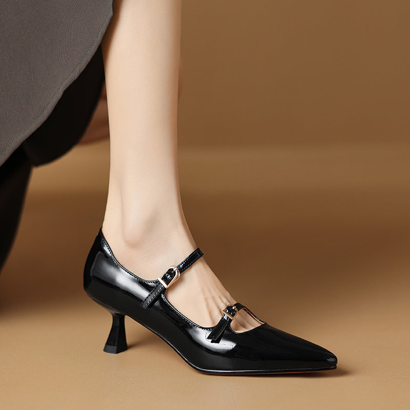 HG207-Elina Leather Works-Women's Genuine Leather Shoes