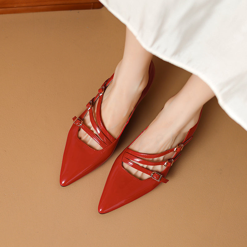 HG209-Elina Leather Works-Women's Genuine Leather Shoes
