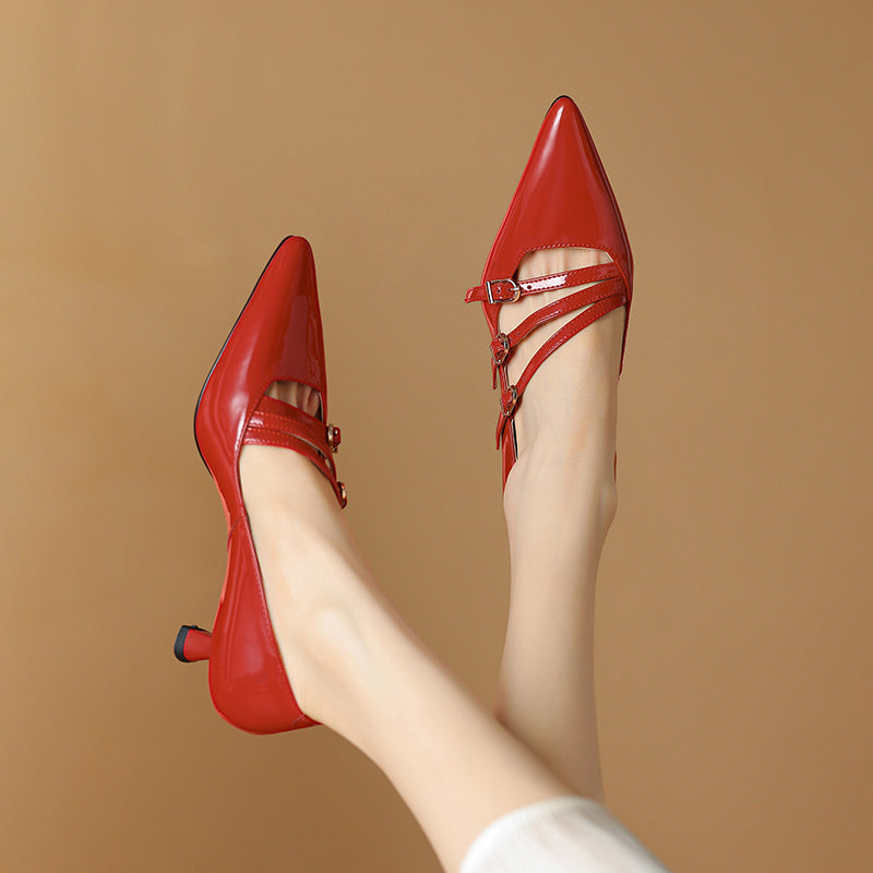 HG209-Elina Leather Works-Women's Genuine Leather Shoes