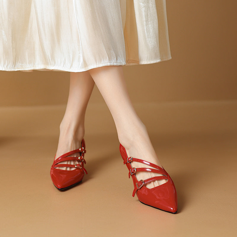 HG209-Elina Leather Works-Women's Genuine Leather Shoes
