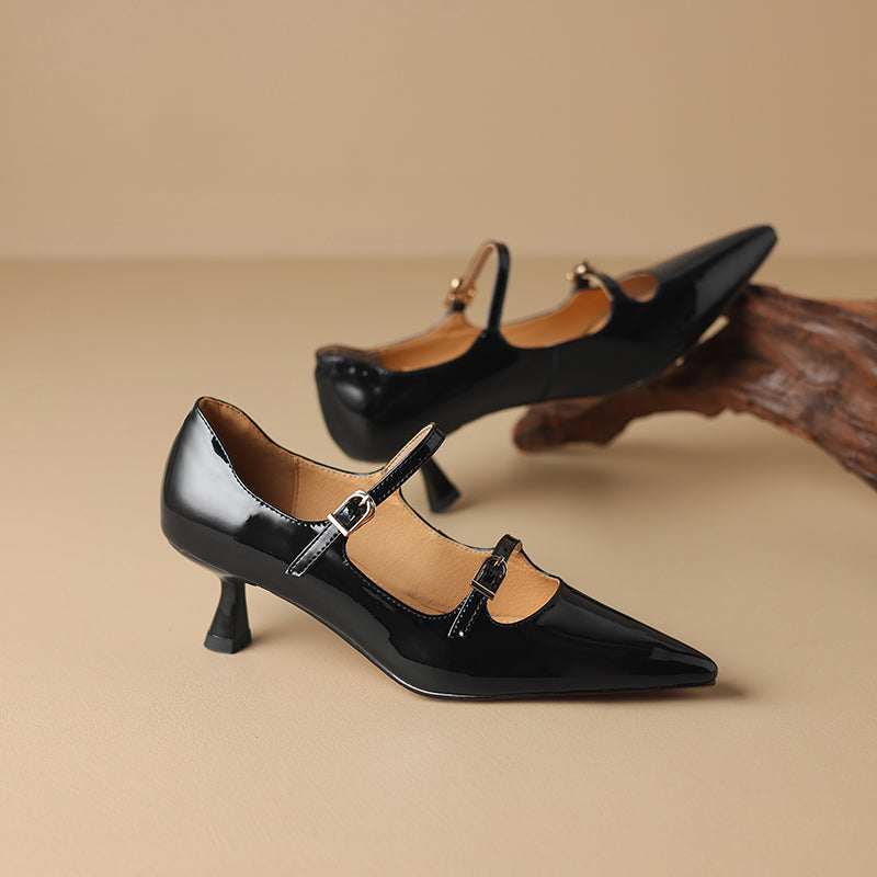 HG207-Elina Leather Works-Women's Genuine Leather Shoes
