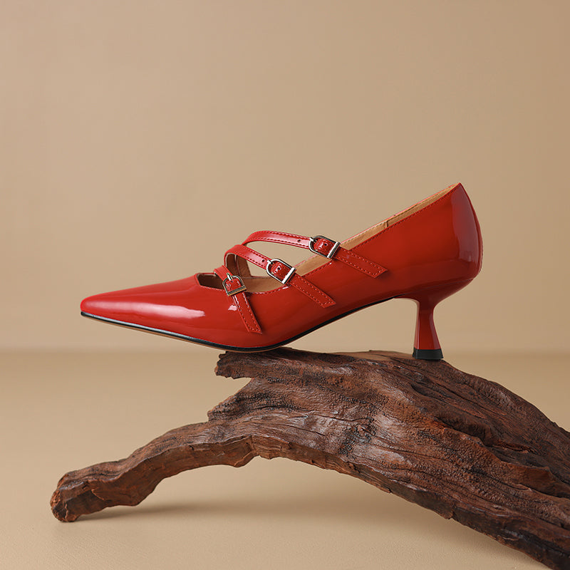 HG209-Elina Leather Works-Women's Genuine Leather Shoes