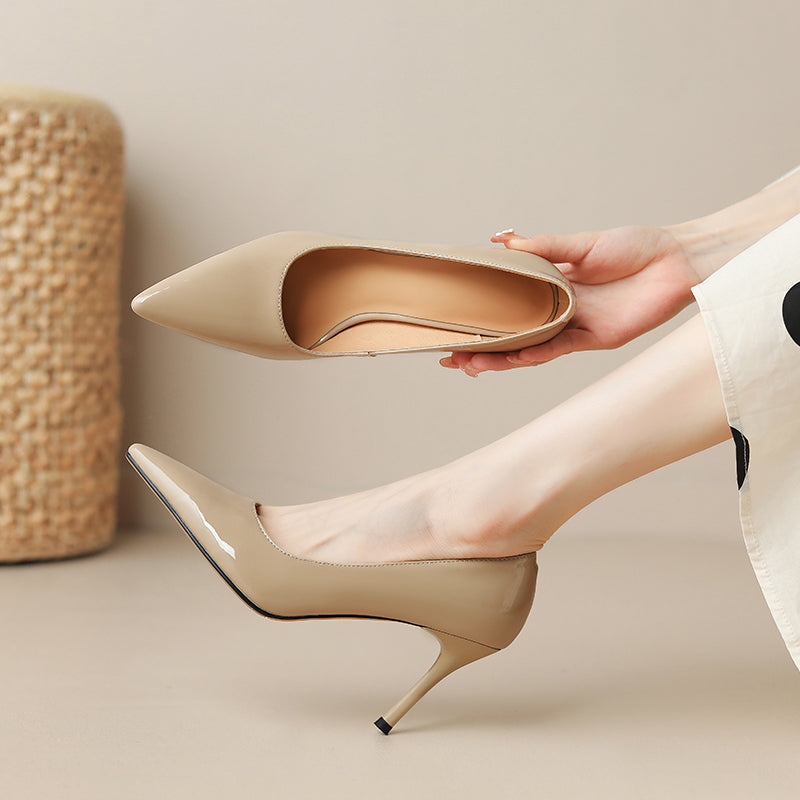 HG125-Elina Leather Works-Women's Genuine Leather Shoes