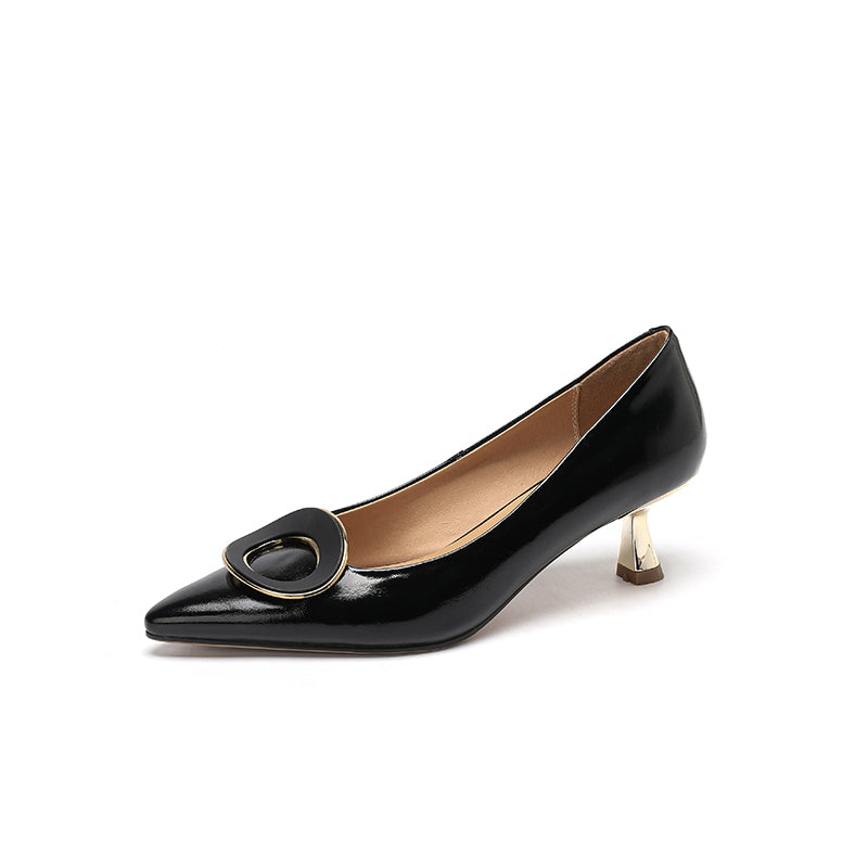 HG106-Elina Leather Works-Women's Genuine Leather Shoes