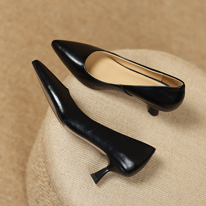 HG101-Elina Leather Works-Women's Genuine Leather Shoes
