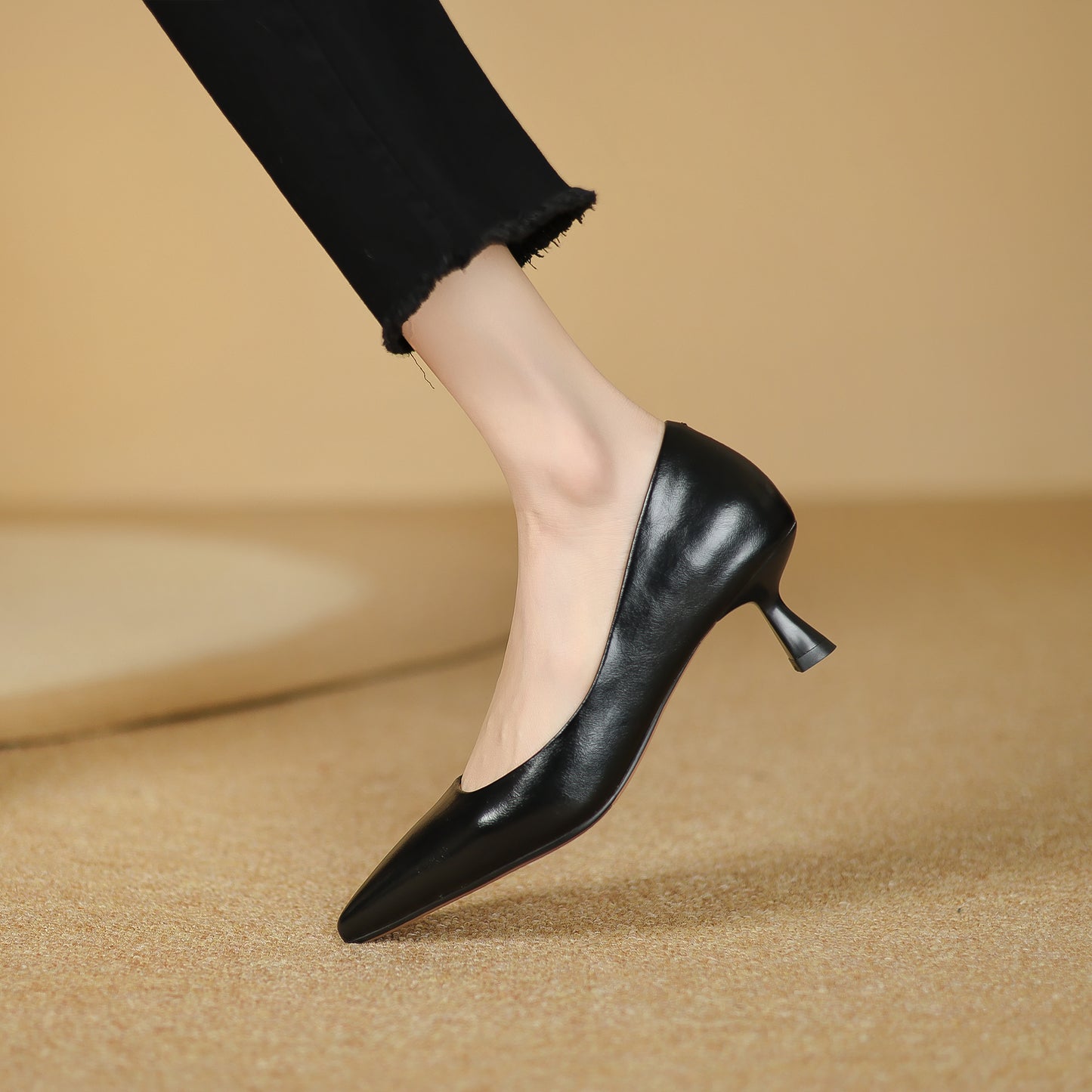 HG101-Elina Leather Works-Women's Genuine Leather Shoes