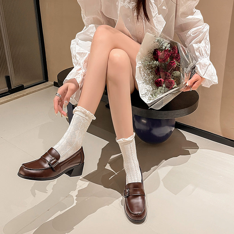 HG121-Elina Leather Works-Women's Genuine Leather Shoes