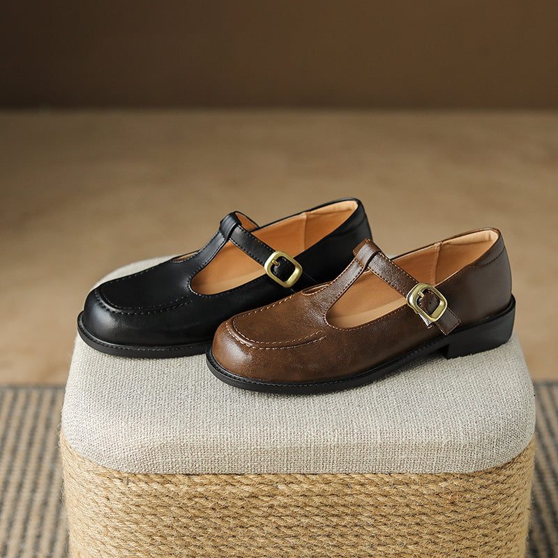 HG103-Elina Leather Works-Women's Genuine Leather Shoes