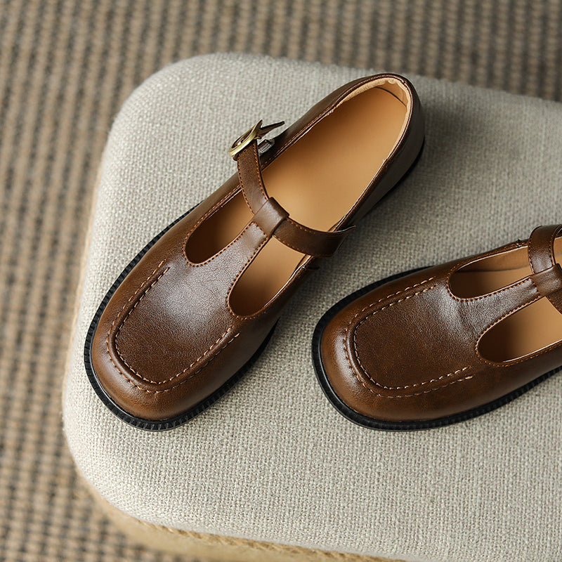HG103-Elina Leather Works-Women's Genuine Leather Shoes