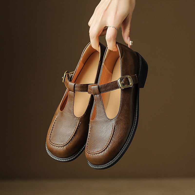 HG103-Elina Leather Works-Women's Genuine Leather Shoes