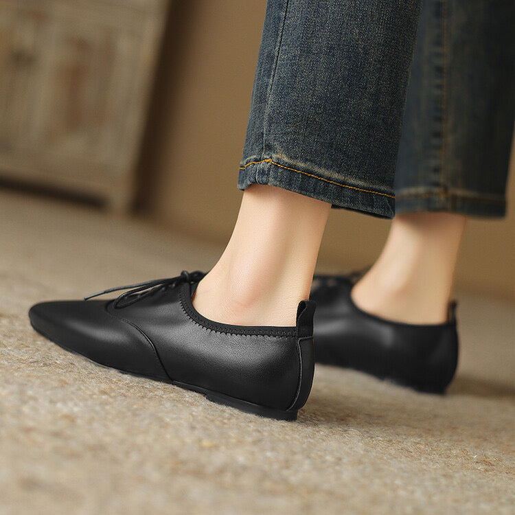 HG203-Elina Leather Works-Women's Genuine Leather Shoes