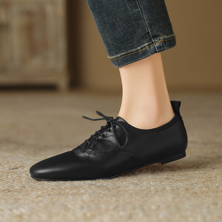 HG203-Elina Leather Works-Women's Genuine Leather Shoes