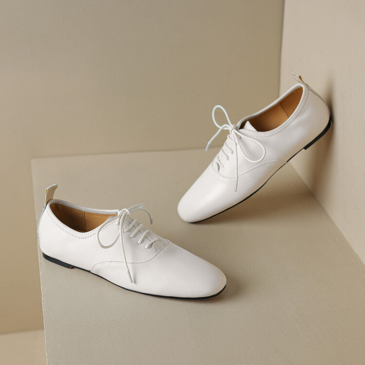 HG203-Elina Leather Works-Women's Genuine Leather Shoes