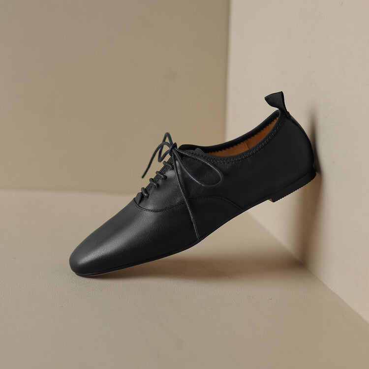 HG203-Elina Leather Works-Women's Genuine Leather Shoes