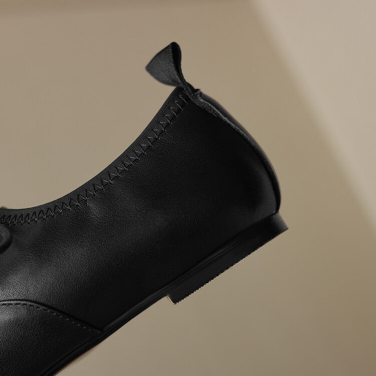 HG203-Elina Leather Works-Women's Genuine Leather Shoes