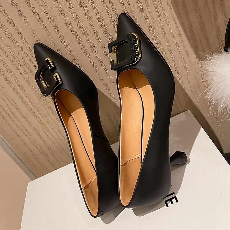 HG115-Elina Leather Works-Women's Genuine Leather Shoes