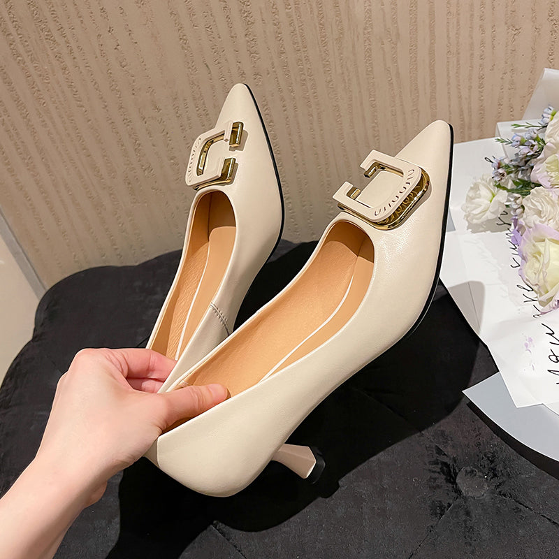 HG115-Elina Leather Works-Women's Genuine Leather Shoes