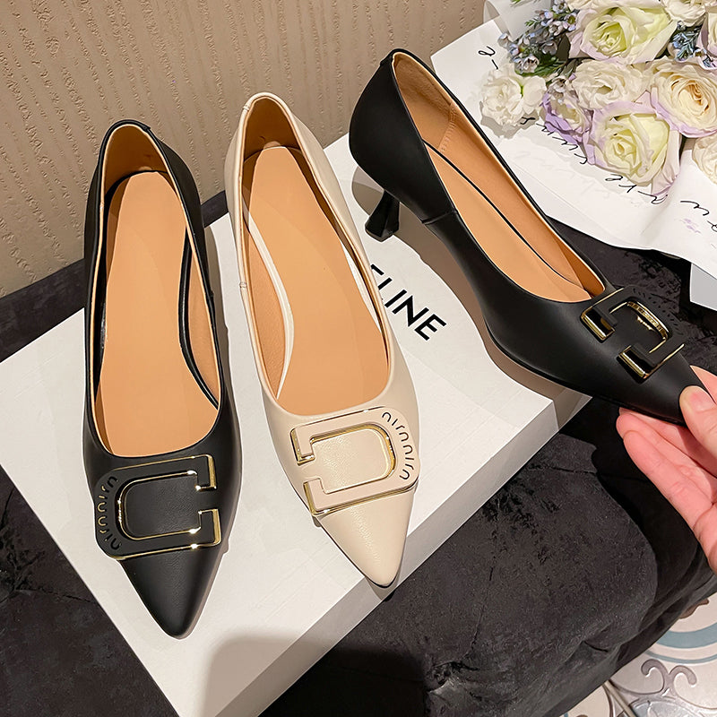 HG115-Elina Leather Works-Women's Genuine Leather Shoes