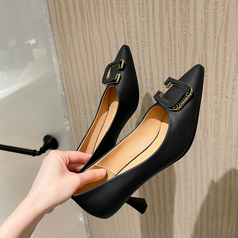 HG115-Elina Leather Works-Women's Genuine Leather Shoes
