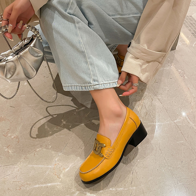 HG116-Elina Leather Works-Women's Genuine Leather Shoes