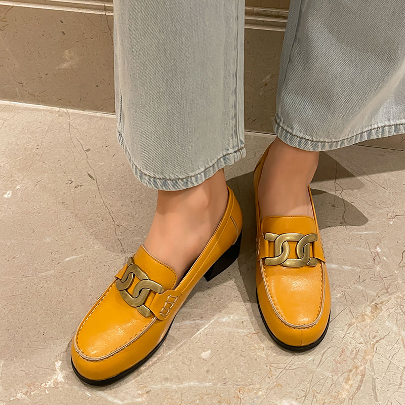 HG116-Elina Leather Works-Women's Genuine Leather Shoes