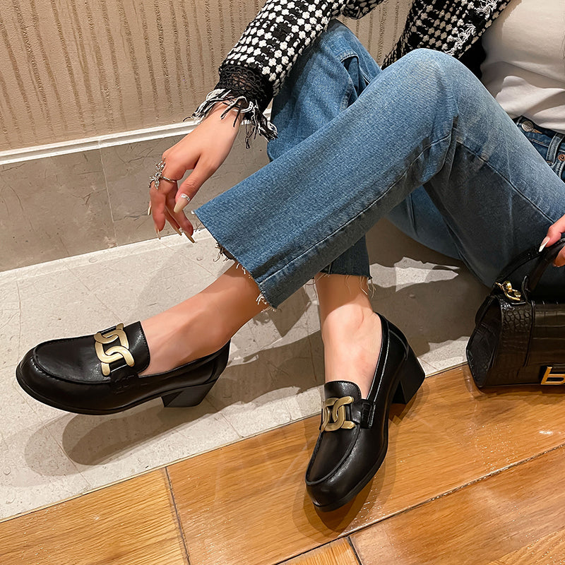 HG116-Elina Leather Works-Women's Genuine Leather Shoes