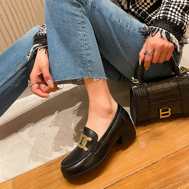 HG116-Elina Leather Works-Women's Genuine Leather Shoes
