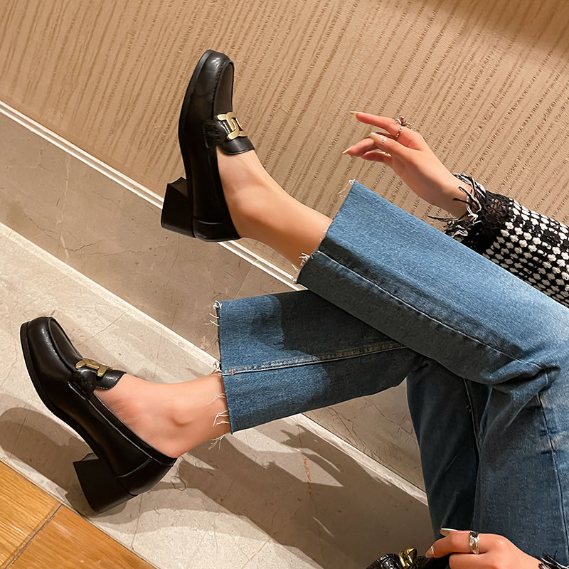 HG116-Elina Leather Works-Women's Genuine Leather Shoes