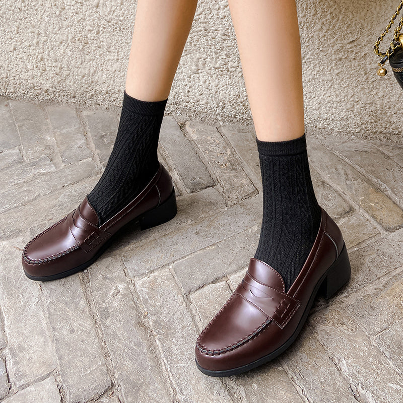 HG109-Elina Leather Works-Women's Genuine Leather Shoes