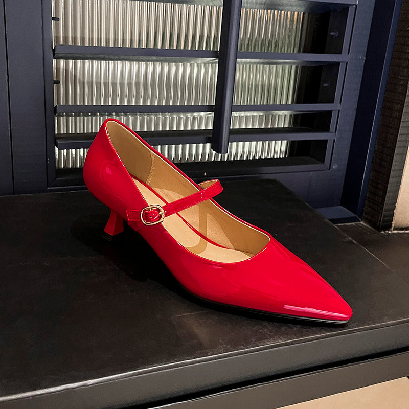 HG127-Elina Leather Works-Women's Genuine Leather Shoes