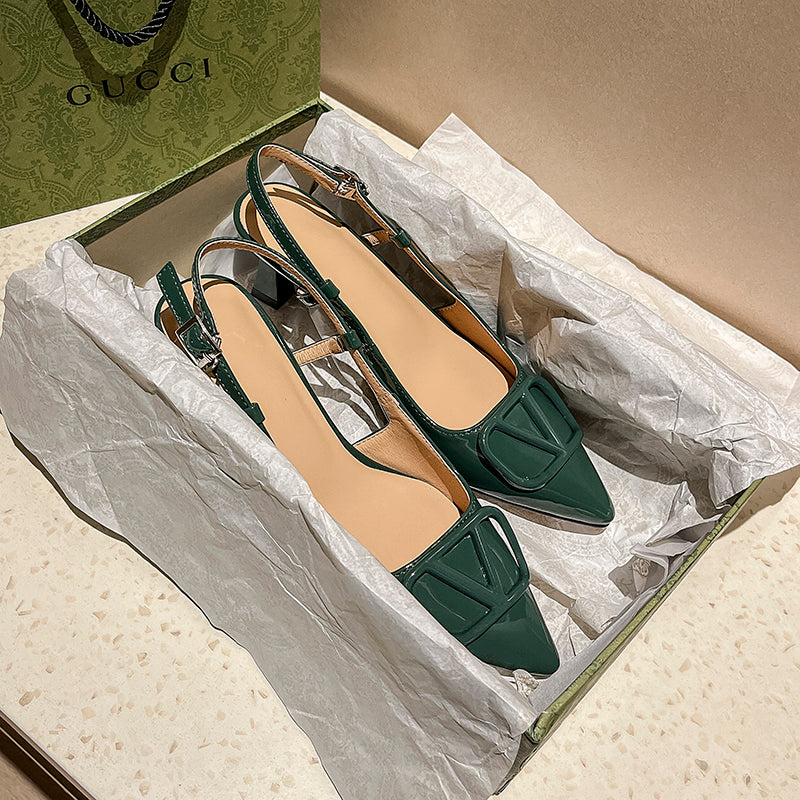 HG129-Elina Leather Works-Women's Genuine Leather Shoes