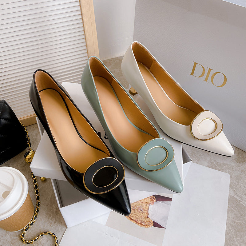 HG106-Elina Leather Works-Women's Genuine Leather Shoes