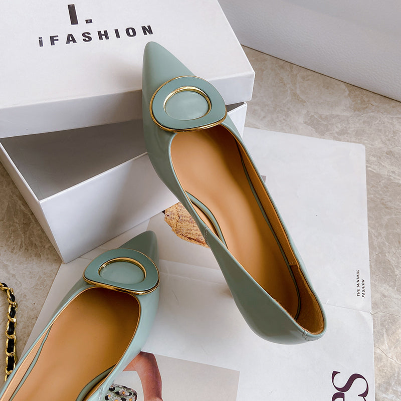 HG106-Elina Leather Works-Women's Genuine Leather Shoes