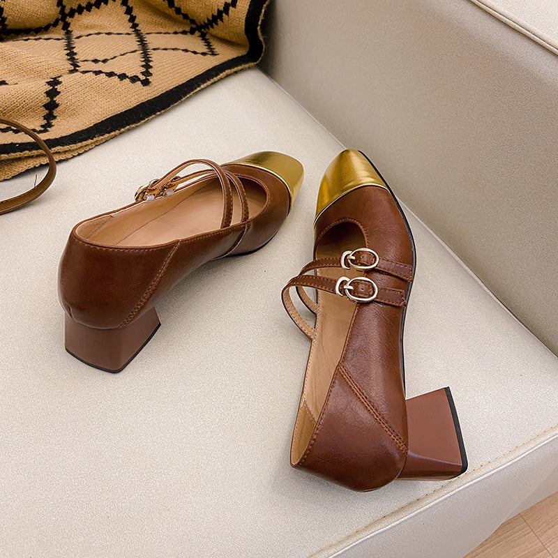 HG107-Elina Leather Works-Women's Genuine Leather Shoes
