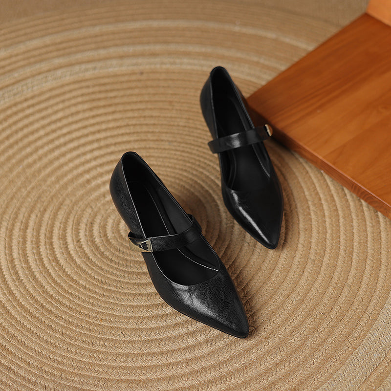 HG232-Elina Leather Works-Women's Genuine Leather Shoes