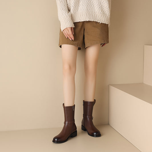 HG177-Elina Leather Works-Women's Genuine Leather Shoes