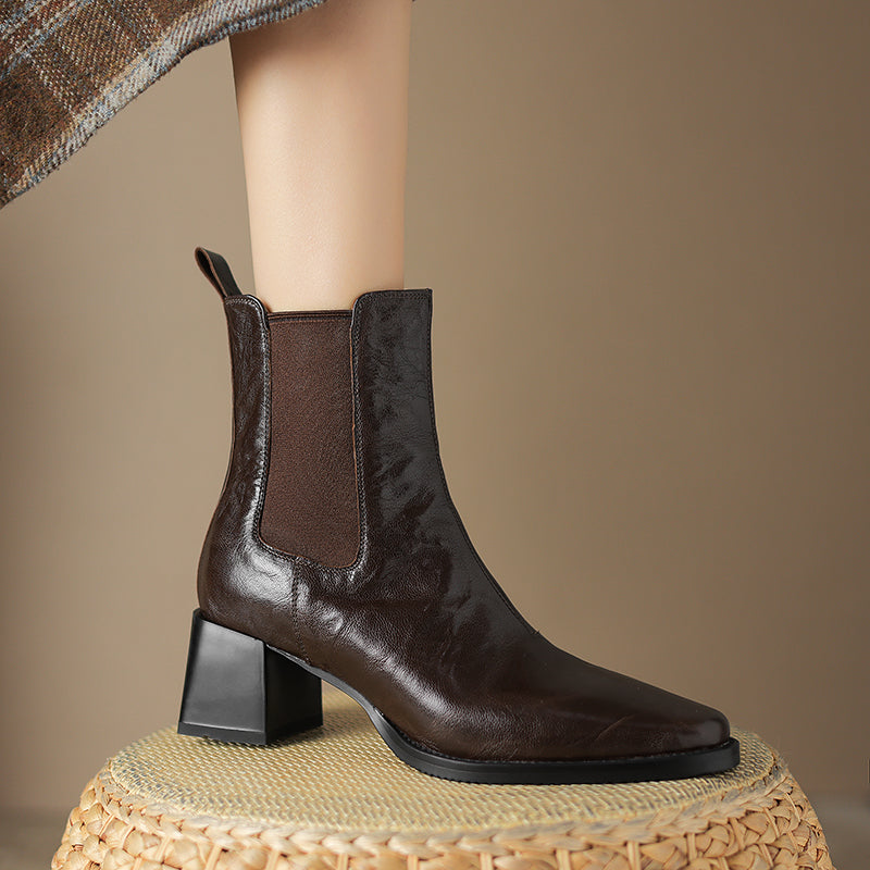 HG193-Elina Leather Works-Women's Genuine Leather Shoes