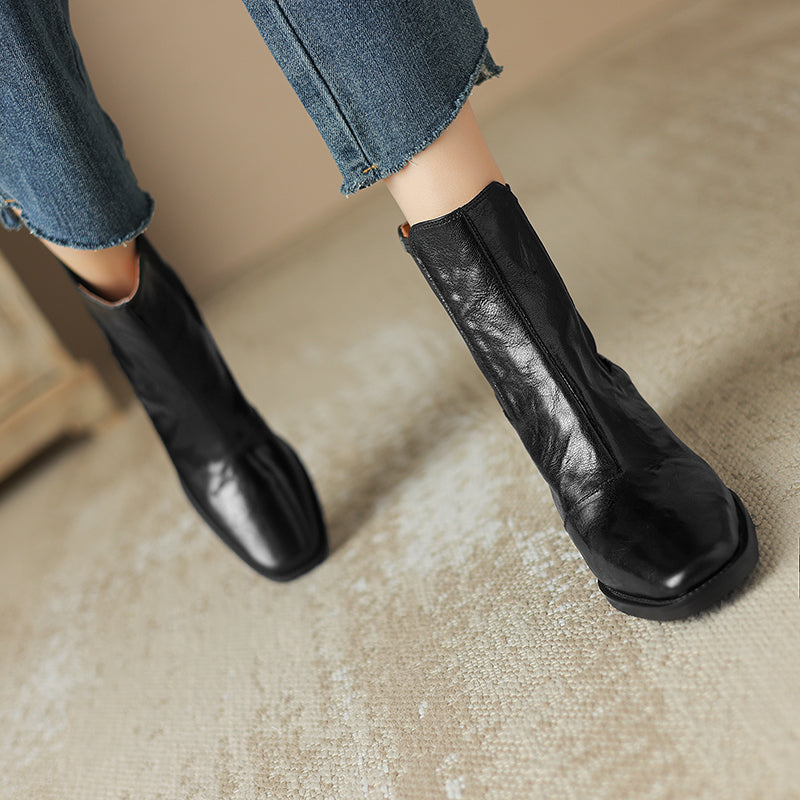 HG193-Elina Leather Works-Women's Genuine Leather Shoes