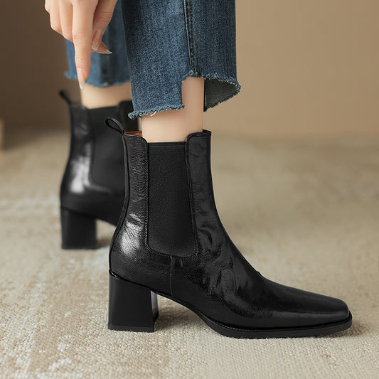 HG193-Elina Leather Works-Women's Genuine Leather Shoes