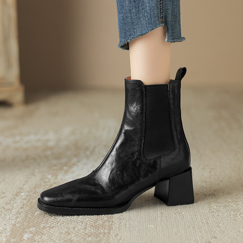HG193-Elina Leather Works-Women's Genuine Leather Shoes