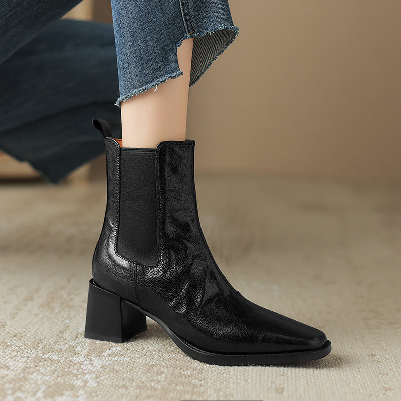 HG193-Elina Leather Works-Women's Genuine Leather Shoes