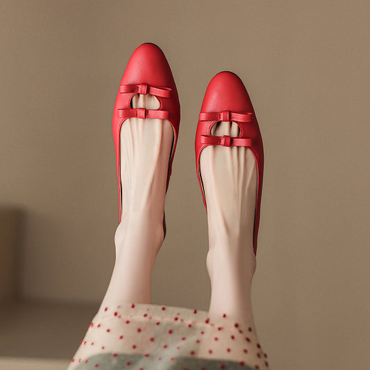 HG152-Elina Leather Works-Women's Genuine Leather Shoes