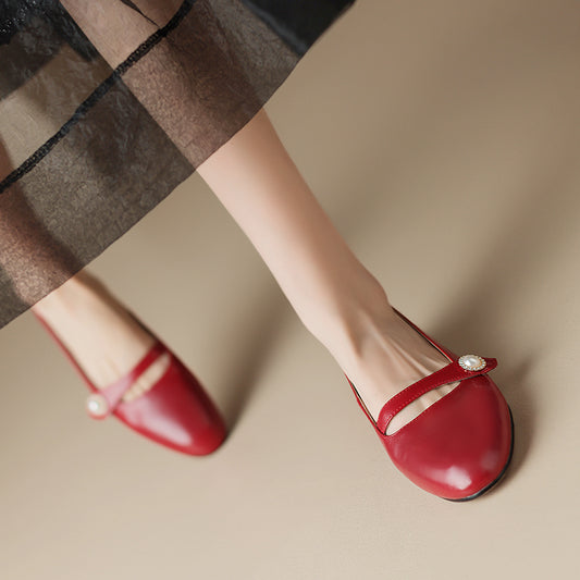 HG153-Elina Leather Works-Women's Genuine Leather Shoes