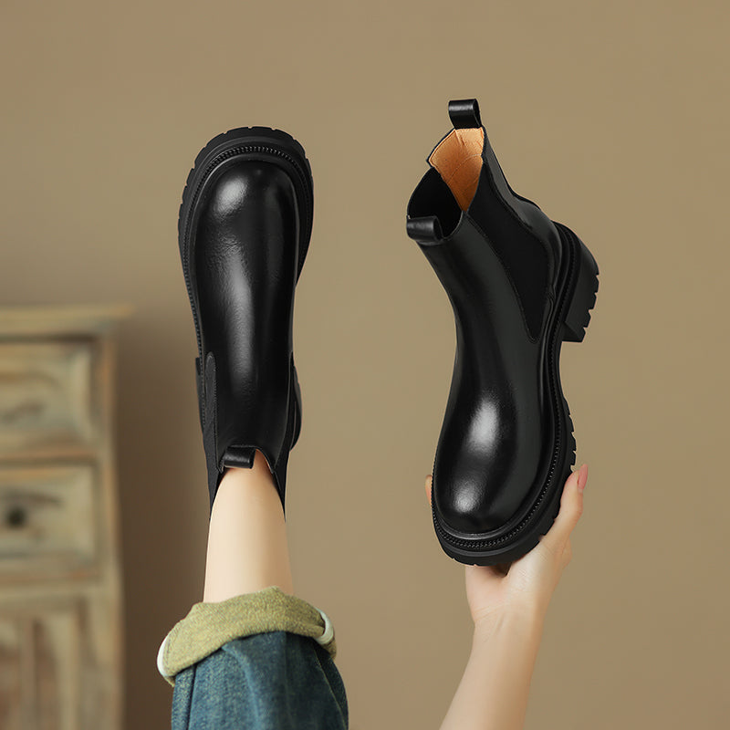 HG162-Elina Leather Works-Women's Genuine Leather Shoes