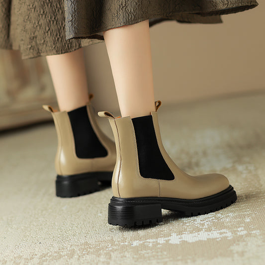 HG162-Elina Leather Works-Women's Genuine Leather Shoes